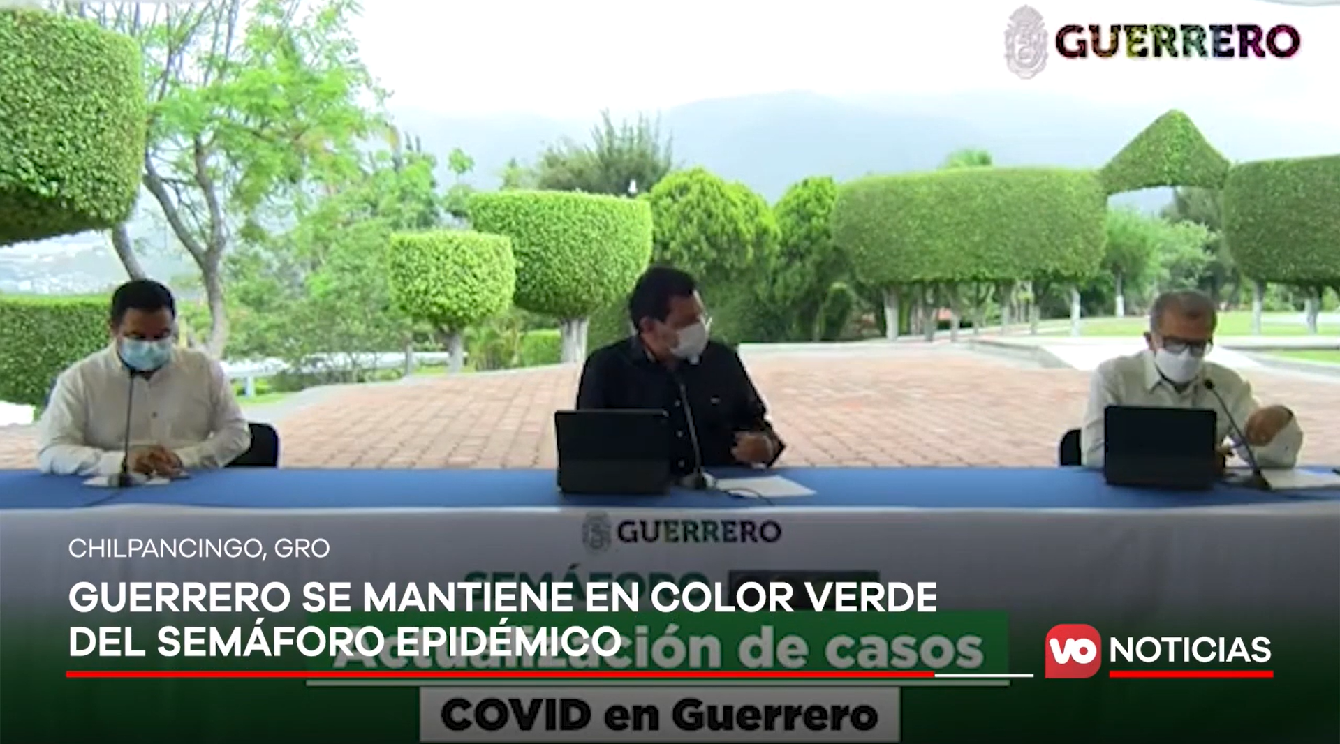VIDEO: Guerrero se mantiene en color verde del semáforo epidémico otras dos semanas