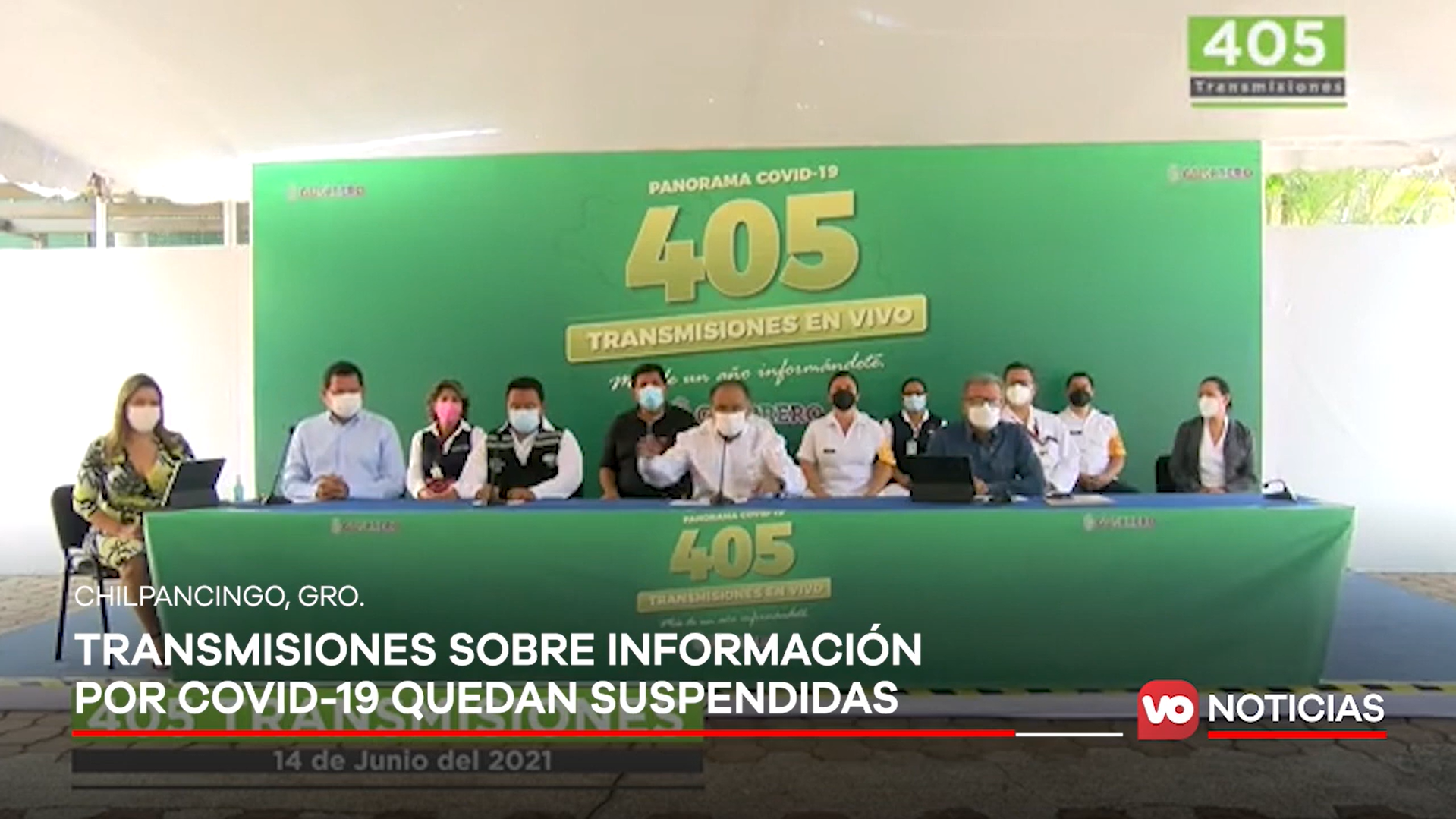 VIDEO: Transmisiones diarias sobre información por COVID-19 quedan suspendidas en Guerrero