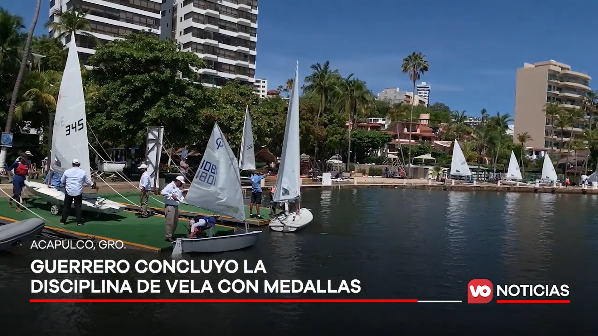 VIDEO: Guerrero concluyo la disciplina de vela con medallas