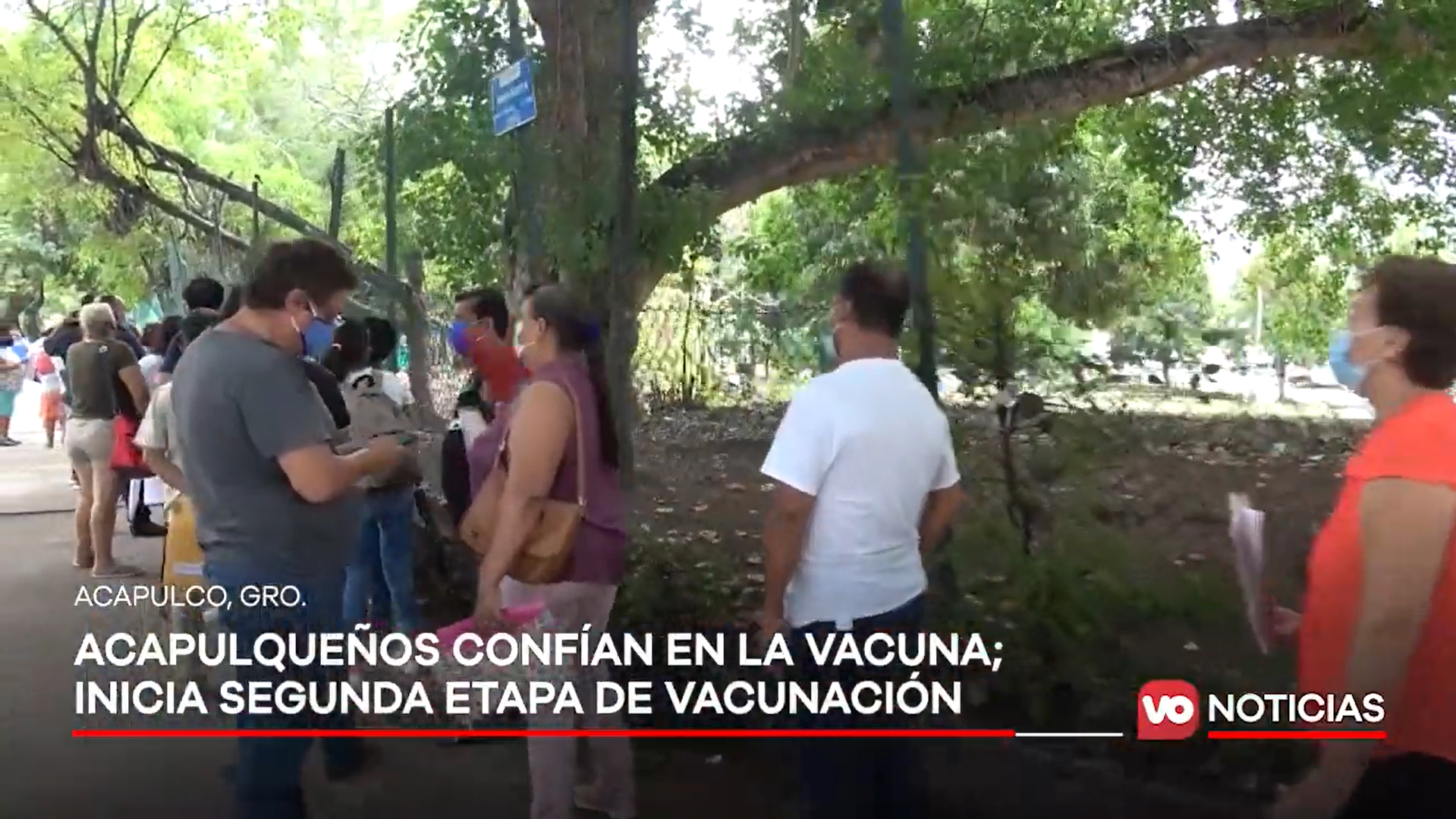 VIDEO: Continúa vacunación de segunda dosis para adultos de 50 a 59 años en Acapulco