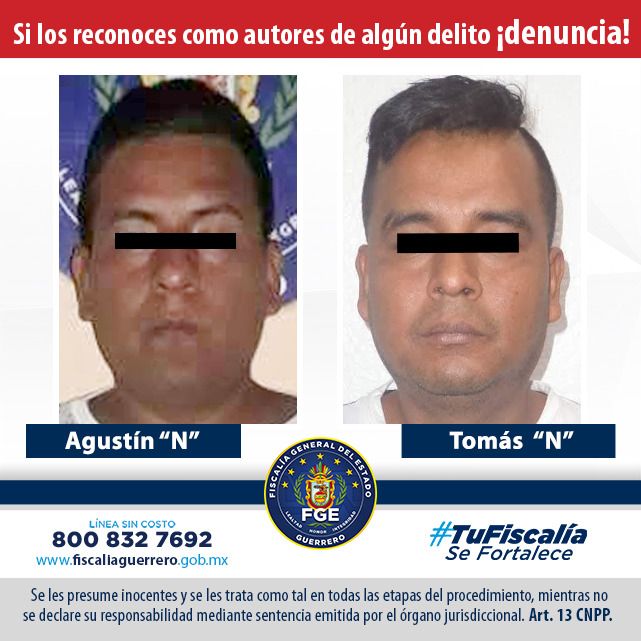Sentencian con 20 años de prisión a sujetos por homicidio en Acapulco