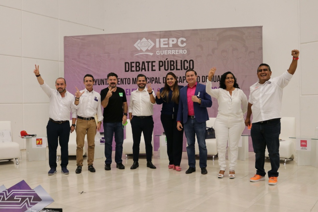 Debate de candidatos a la alcaldía de Acapulco: los hechos