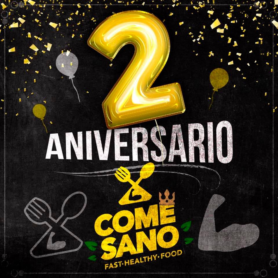 ¡Celebran segundo aniversario de Come Sano, con grandes promociones!