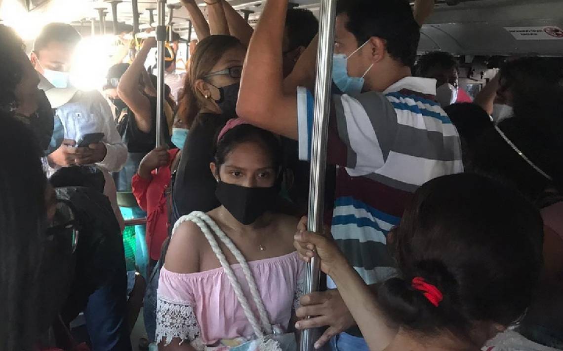 VIDEO: Continúan sin respetar los protocolos de salud en Acabús