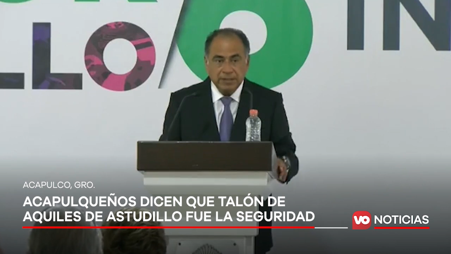 VIDEO: Aseguran acapulqueños que talón de Aquiles de Astudillo fue la seguridad