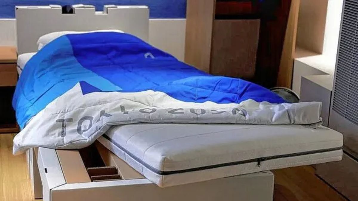 Instalan camas «anti sexo» en la Villa Olímpica de Tokio