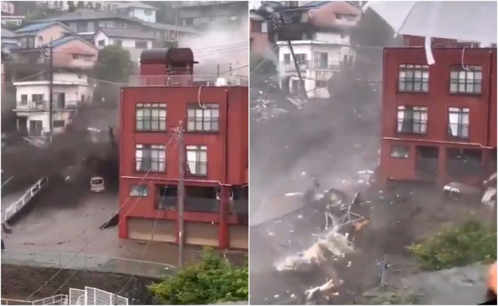 Deslave de tierra en Japón deja muertos y desaparecidos