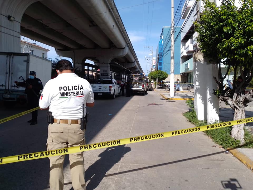 Hieren a hombre en avenida Cuauhtémoc de Acapulco