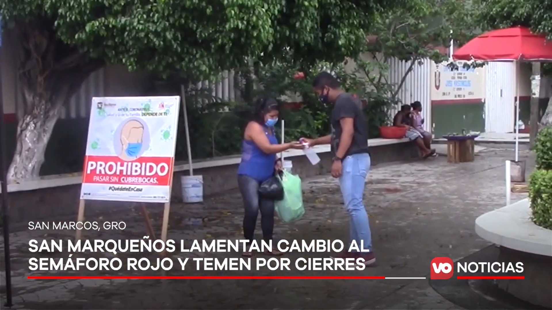 VIDEO: Sanmarqueños lamentan cambio al semáforo rojo y temen por cierre de negocios