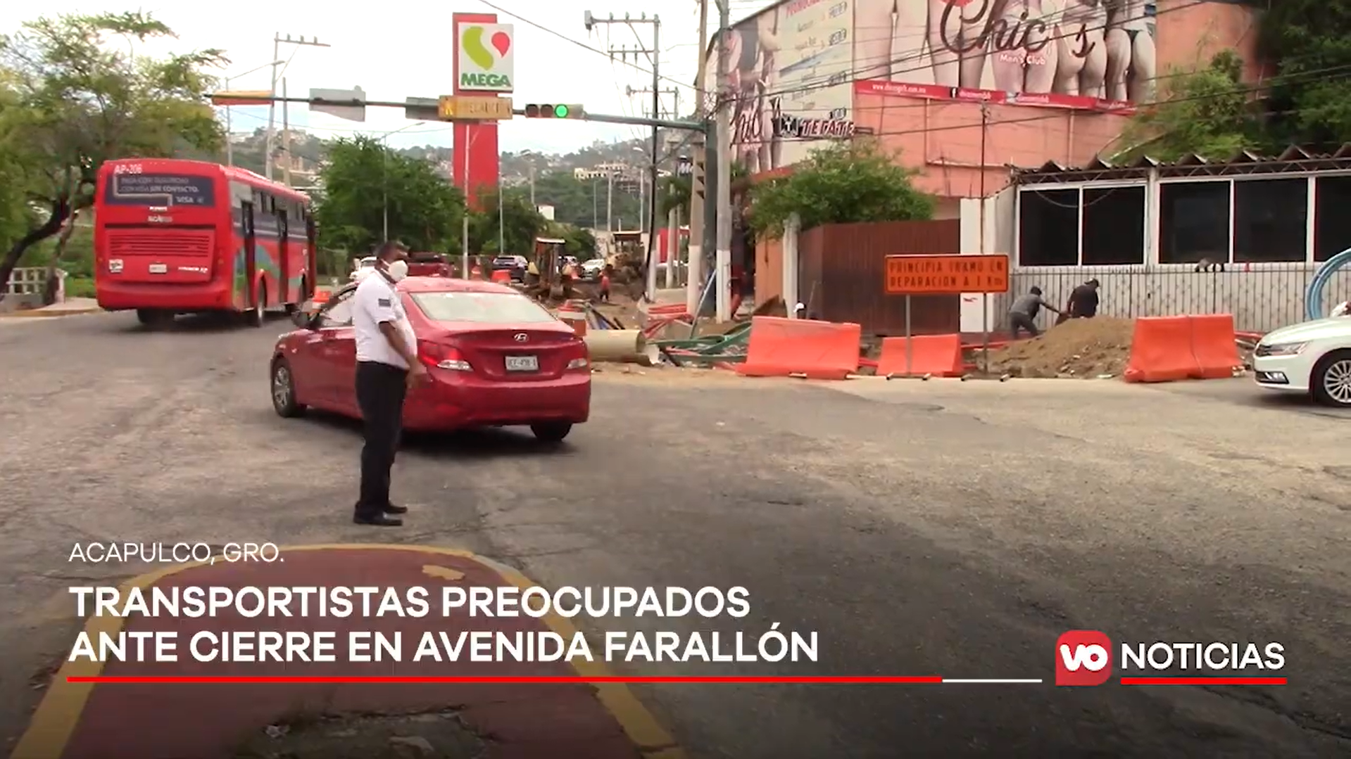 VIDEO: Transportistas preocupados ante cierre de un tramo en avenida Farallón