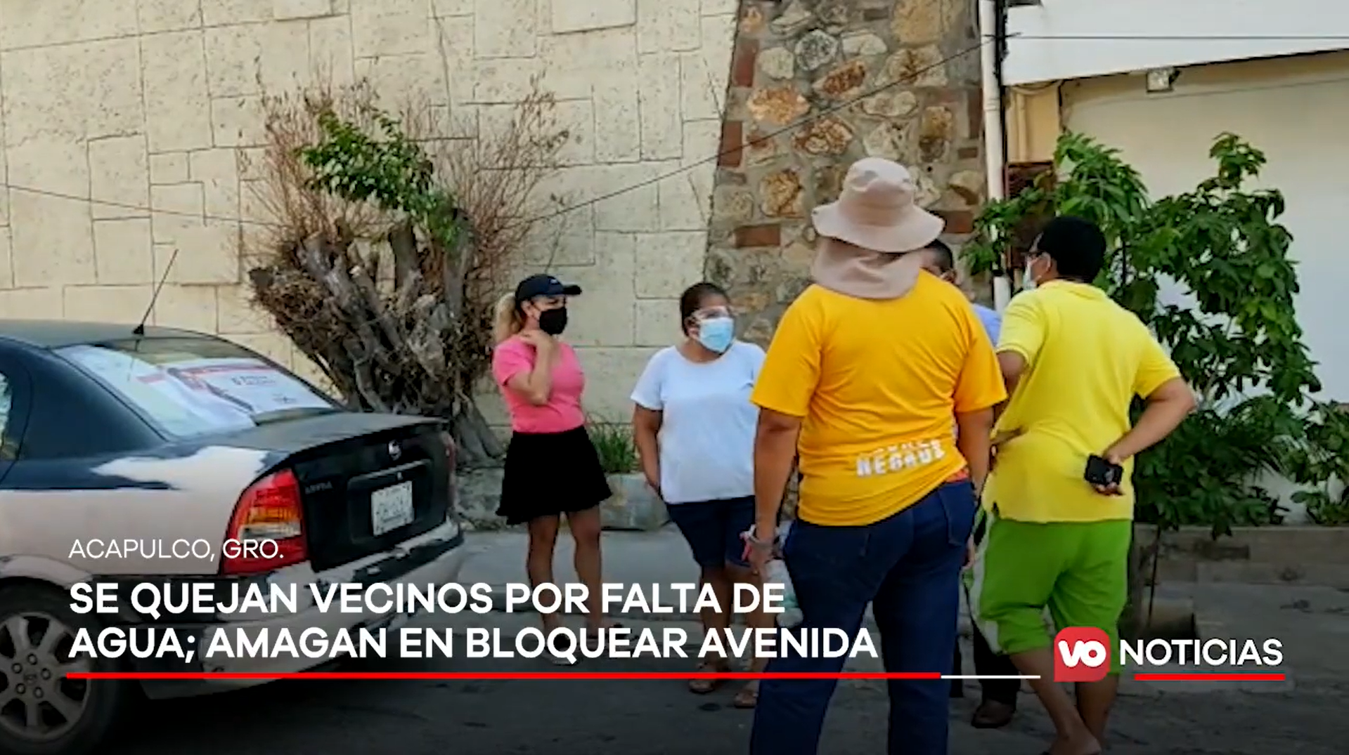 VIDEO: Se quejan vecinos por falta de agua; amagan en bloquear avenida Cuauhtémoc