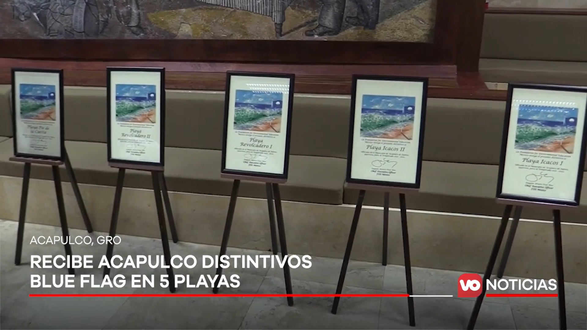 VIDEO: Recibe Acapulco distintivos Blue Flag en 5 playas