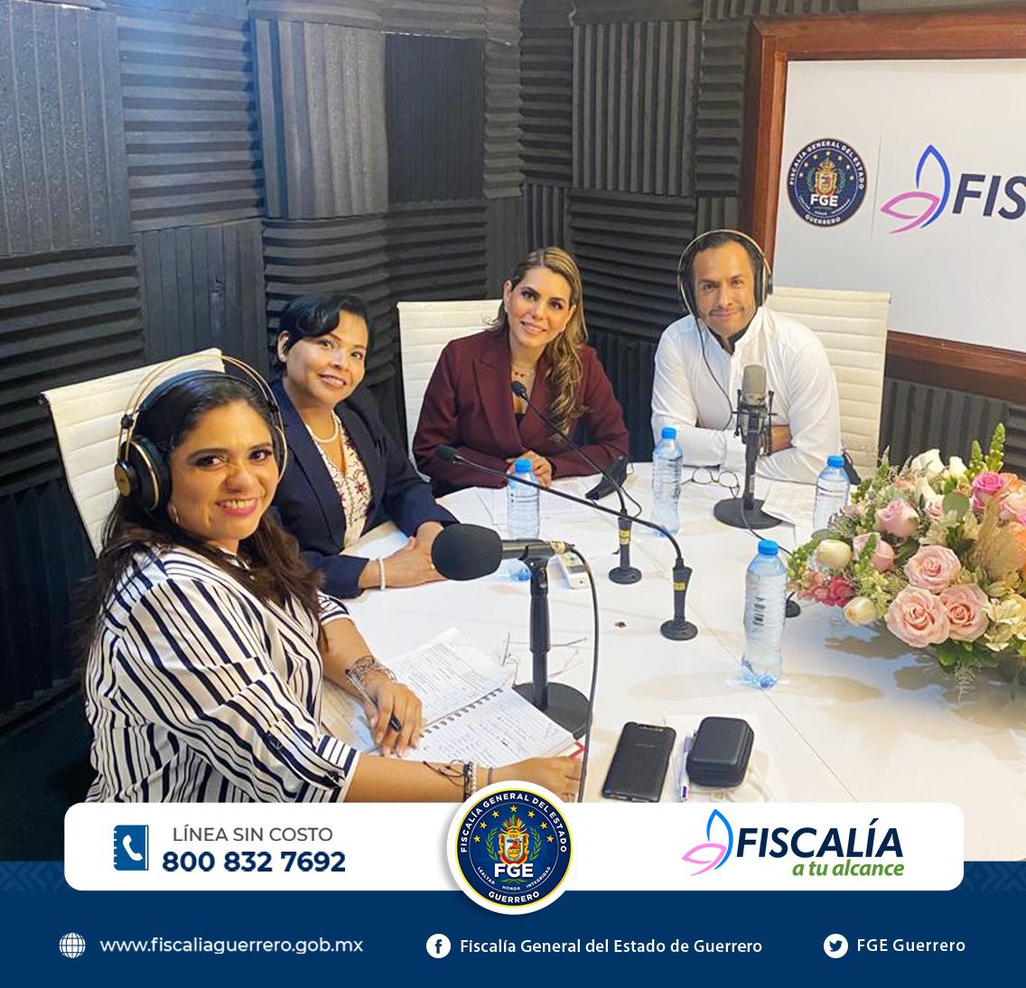 Fiscalía de Guerrero estrena programa en Radio y Televisión de Guerrero