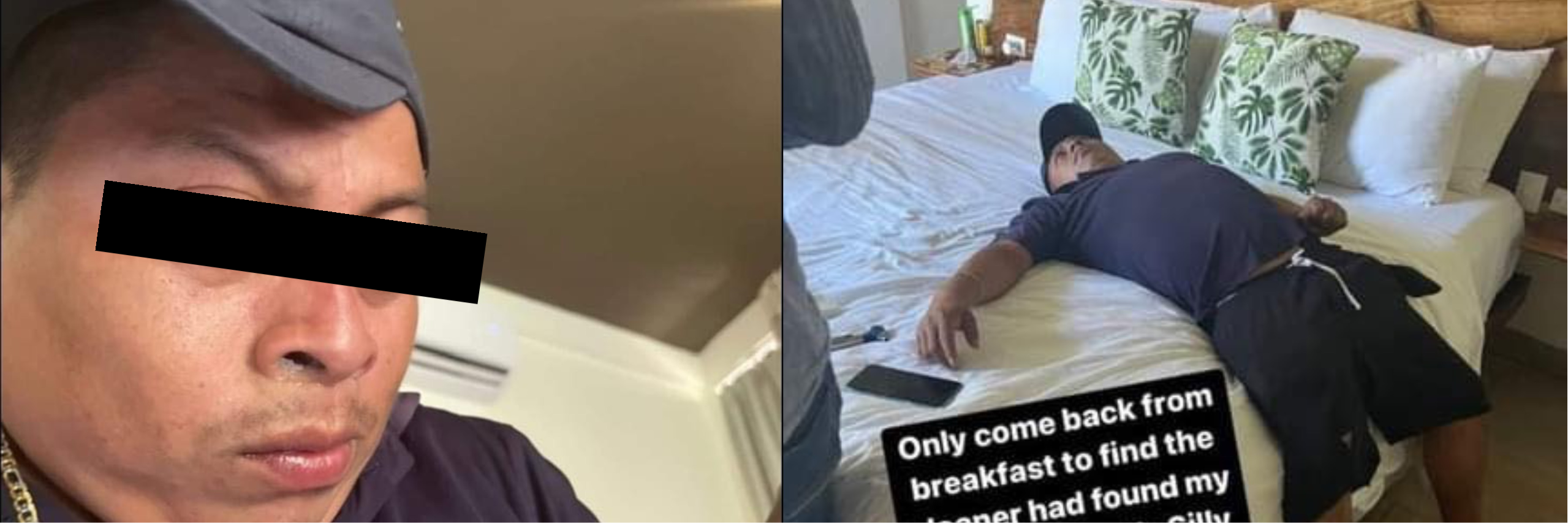 Camarista inmóvil al consumir droga encontrada en habitación