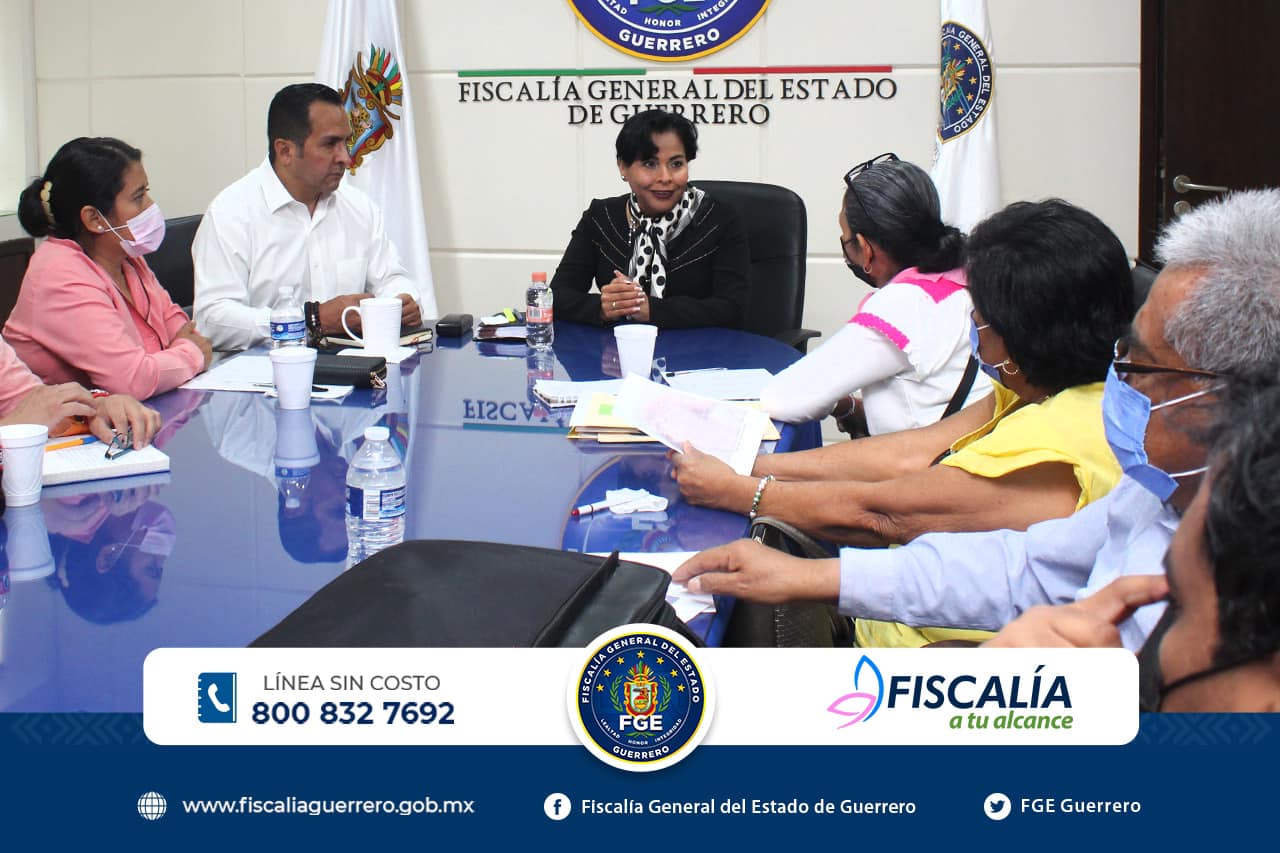 Fiscal General se reúne con integrantes de AFADEM para dar seguimiento a casos por desaparición