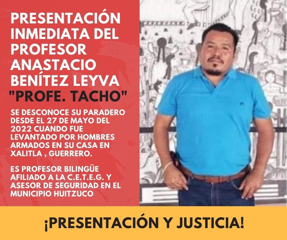 Maestro bilingüe de Guerrero es reportado como desaparecido