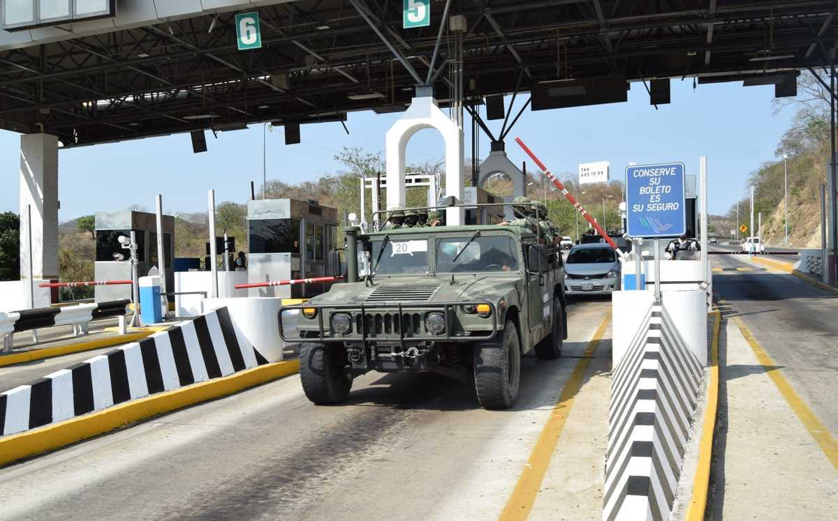 Refuerzan con 600 militares la seguridad en Acapulco￼