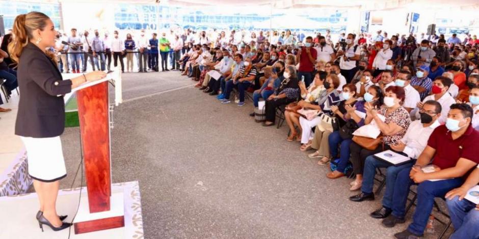 Evelyn Salgado restituye derechos de seguridad social a jubilados y pensionados del ISSSPEG￼