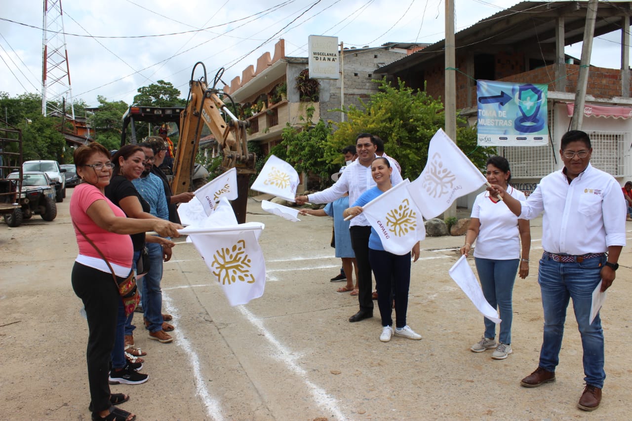 Inauguran trabajos de construcción de plantas tratadoras de aguas en Atoyac de Álvarez