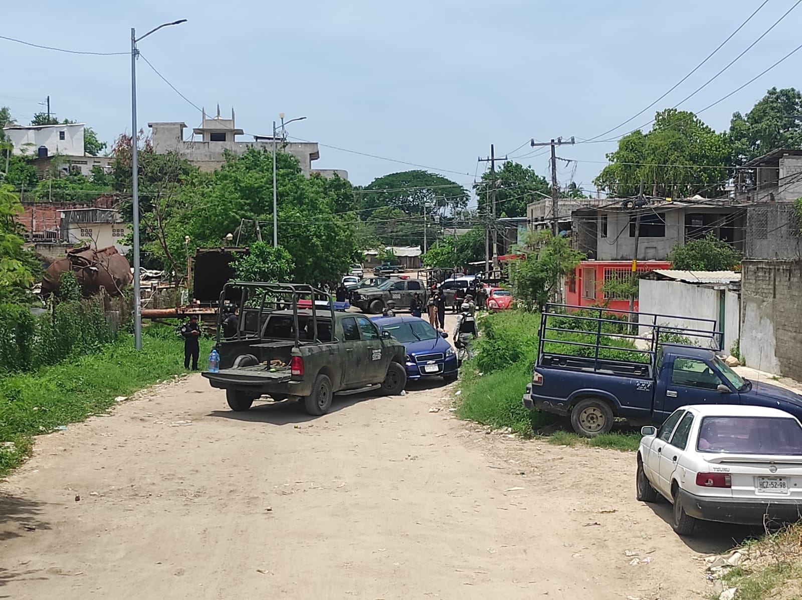 Un hombre muerto, otro herido y un detenido, después de un enfrentamiento en Arroyo Seco, en Acapulco