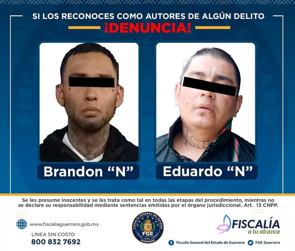 FGE Guerrero abre carpeta de investigación por hechos ocurridos en Arroyo Seco, Acapulco