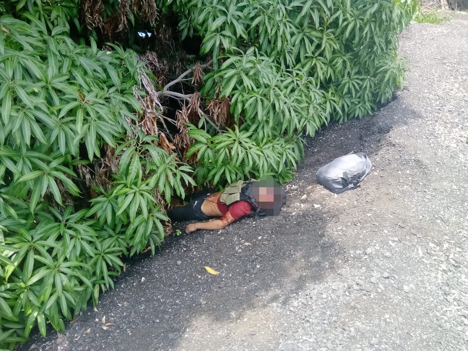 Encuentran nuevamente a un hombre asesinado a balazos en el Viaducto Diamante en Acapulco