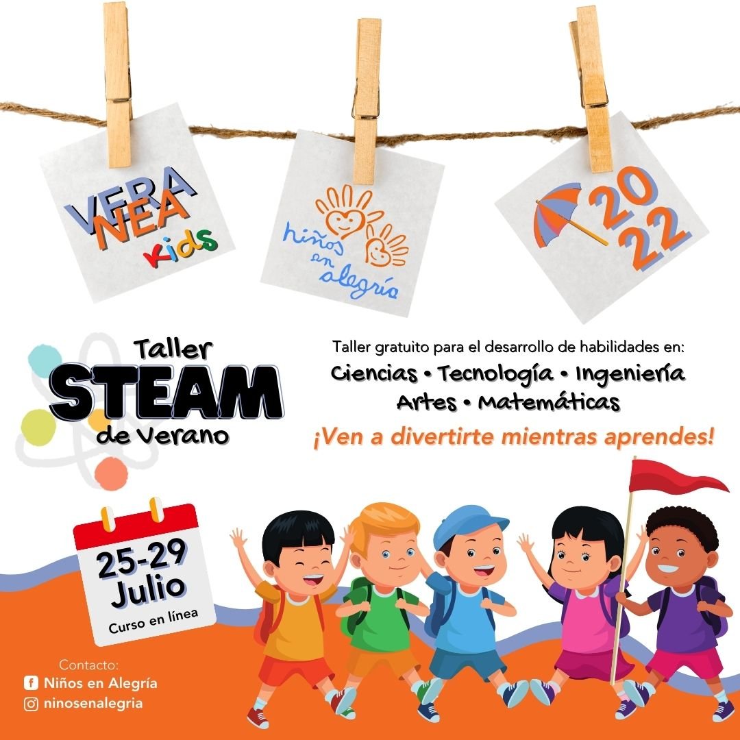 Niños En Alegría invita a los niños y niñas de Guerrero al taller VeraNEA Kids