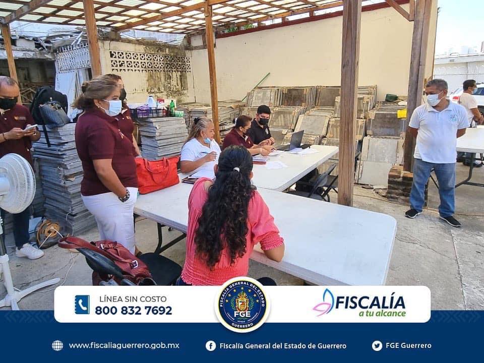 FGE realiza Jornada de Atención y Recolección de Datos de Personas Desaparecidas, en Acapulco