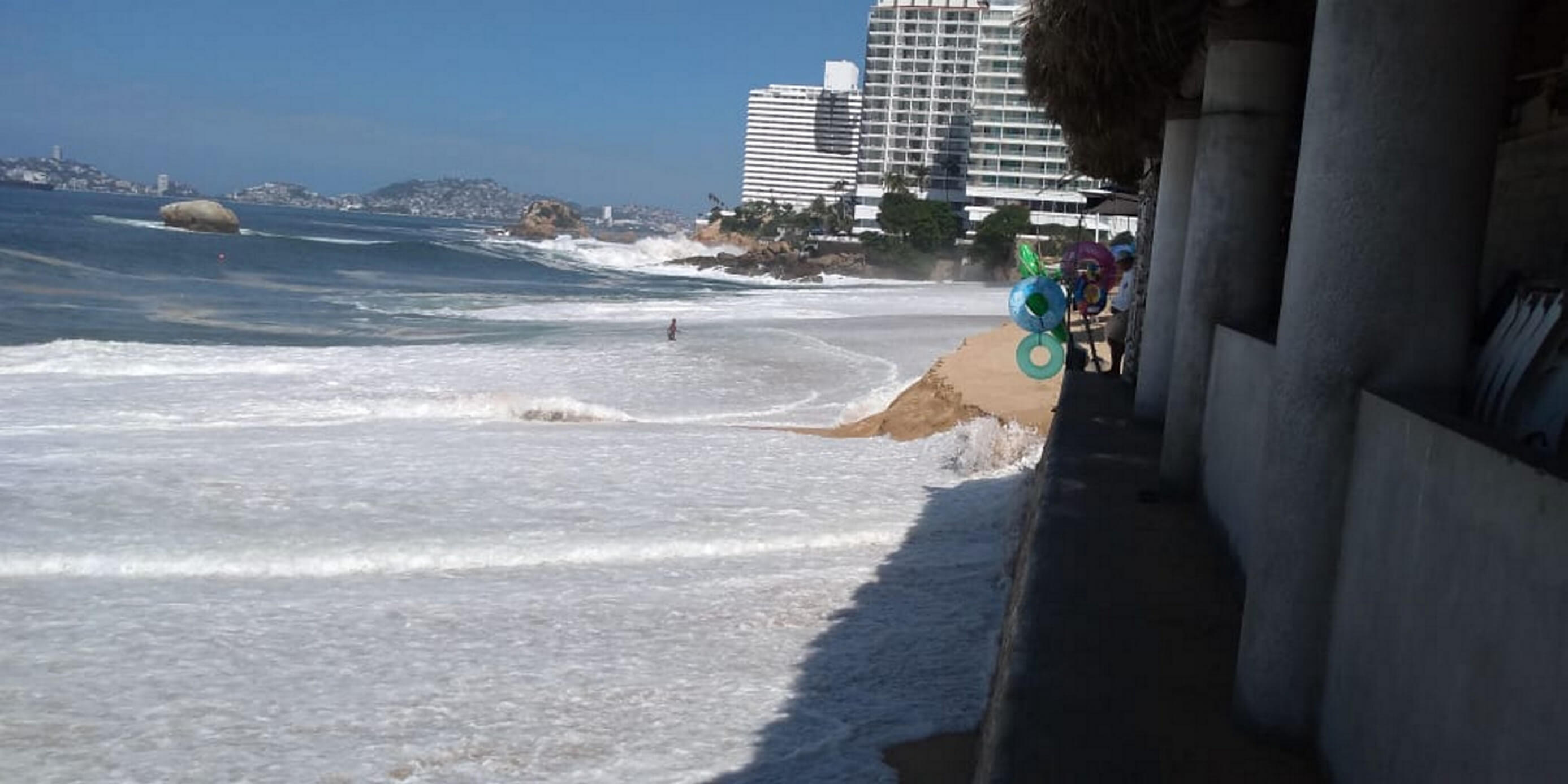 Playas de Acapulco desaparecerán muy pronto por el cambio climático