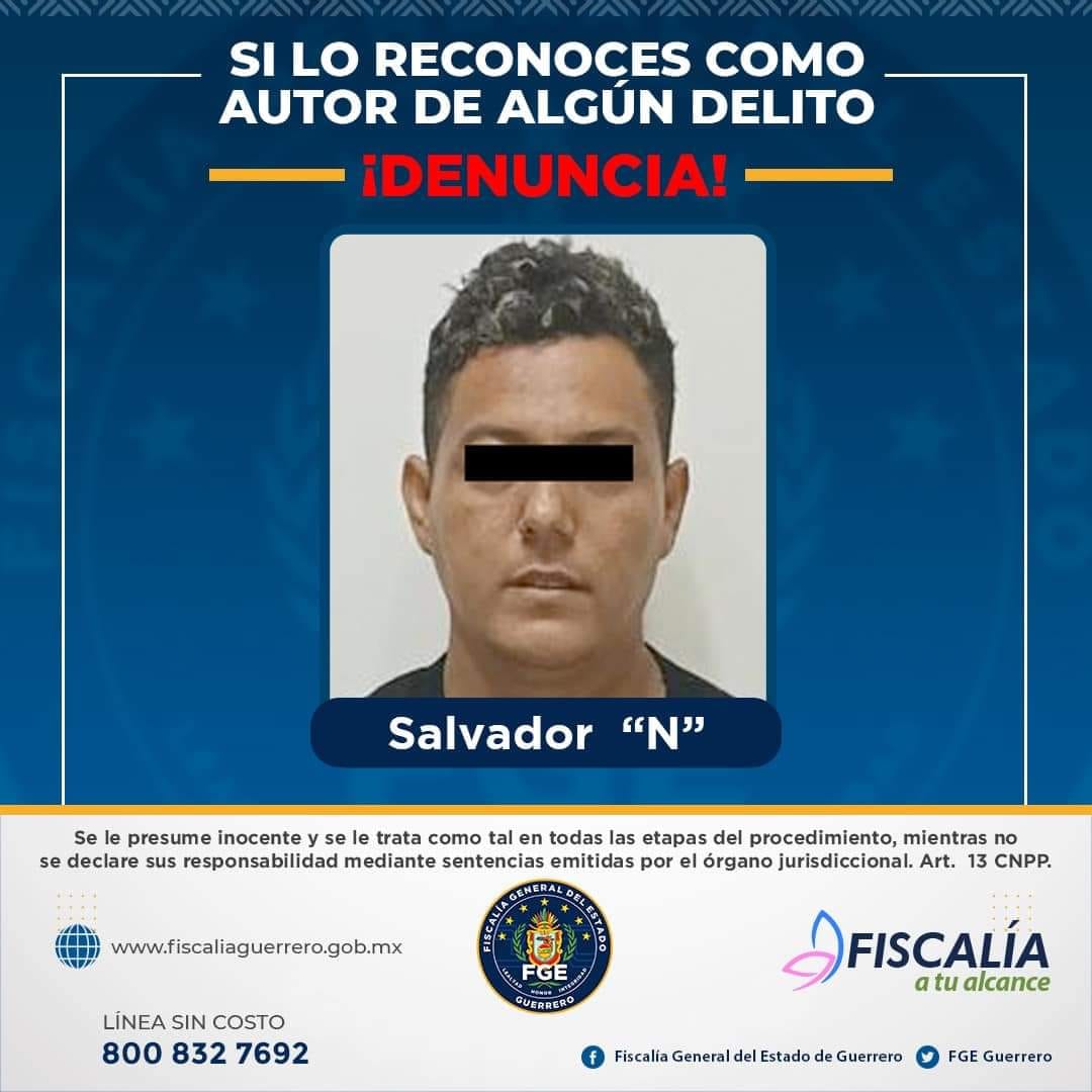FGE logra rescate de víctima de secuestro y captura a secuestrador, en Acapulco