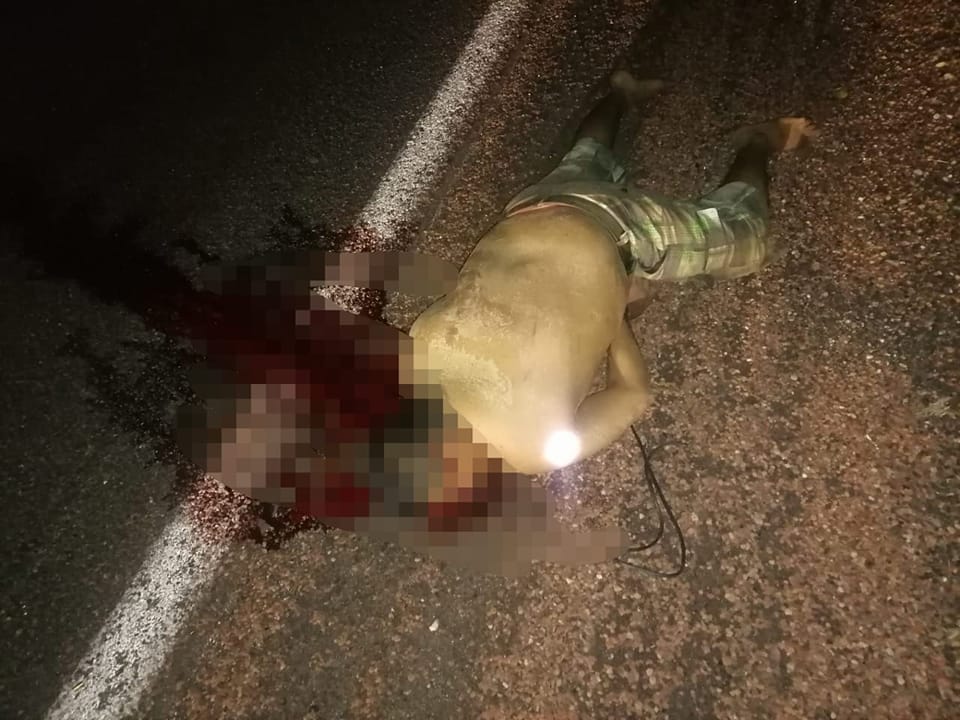 Hallan nuevamente a un hombre asesinado a balazos en Viaducto Diamante en Acapulco