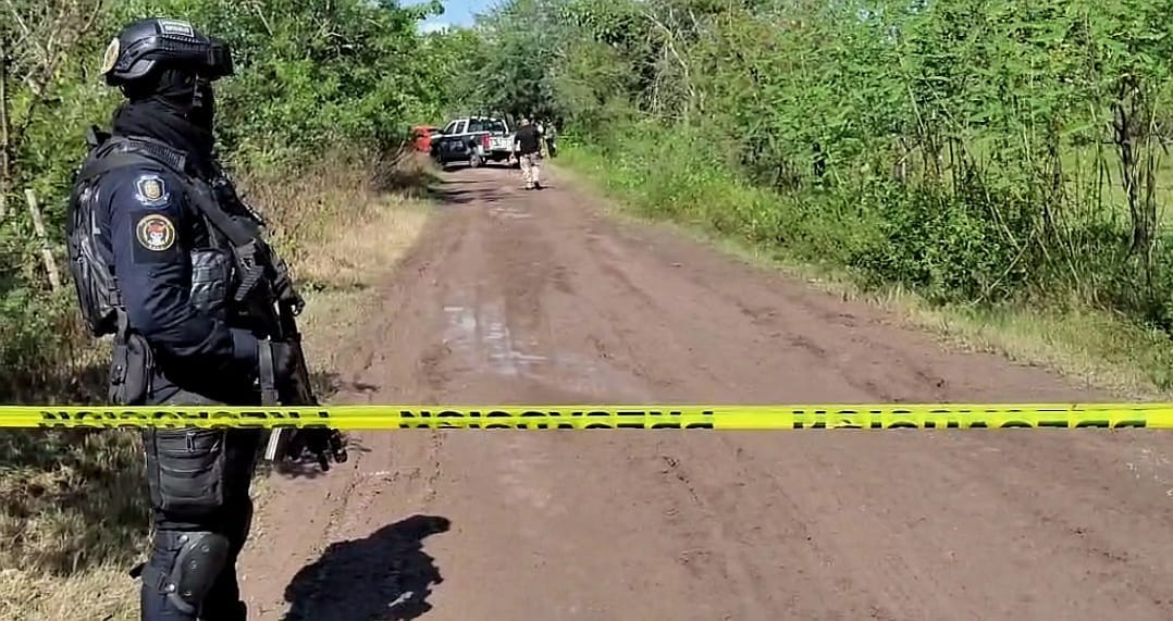Hombres armados agreden a balazos a policías estatales en Buena Vista, en Chilpancingo