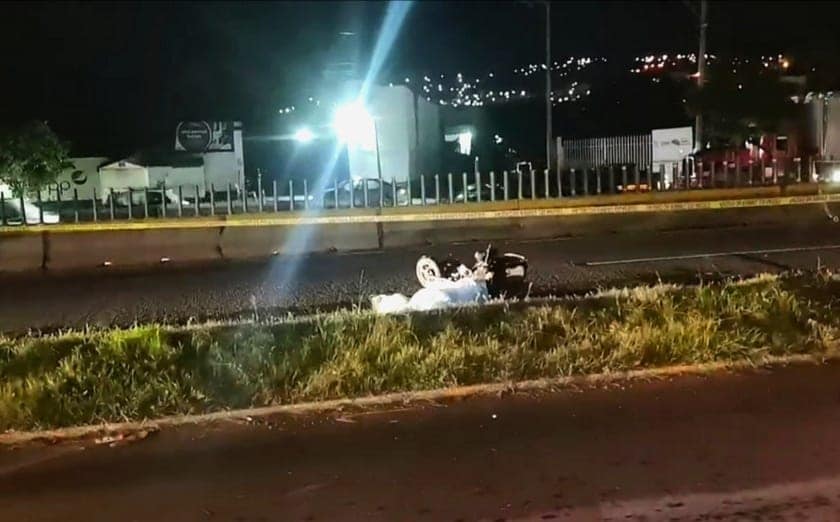Muere motociclista en accidente sobre el bulevar Vicente Guerrero en Chilpancingo