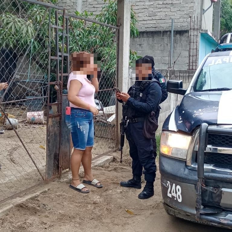 Asegura Policía Rural a un masculino por agresión con arma blanca en Acapulco