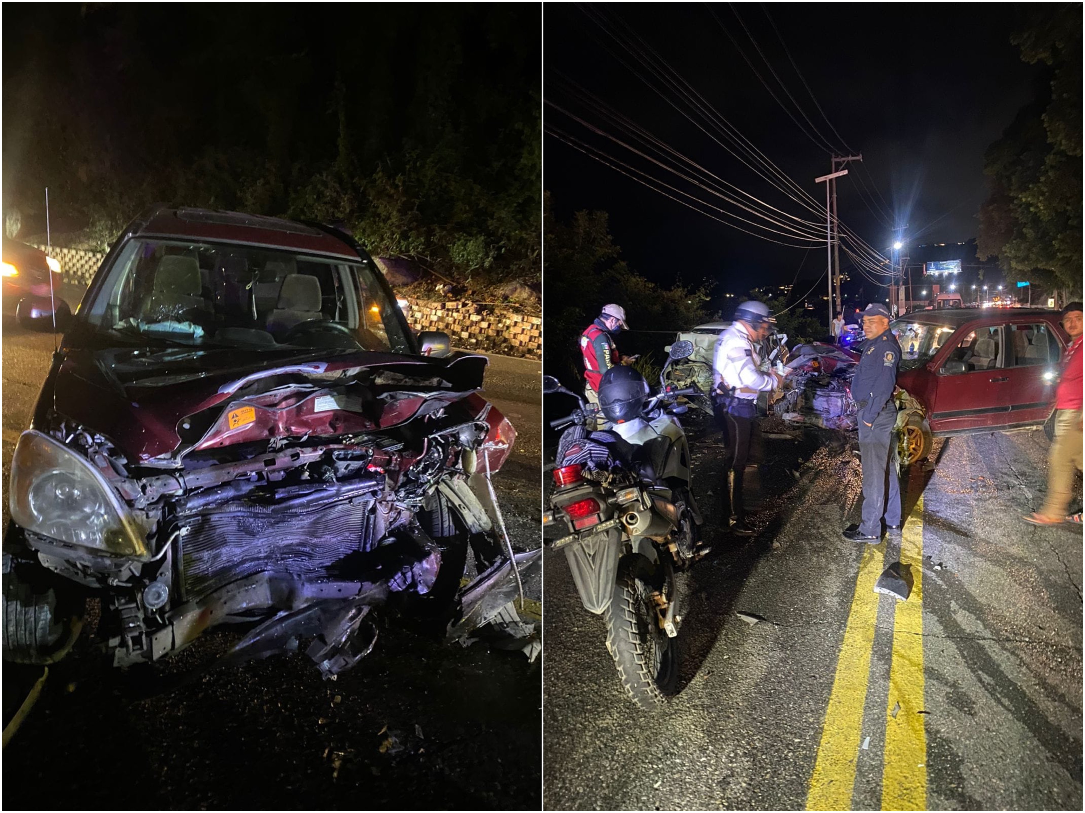 Choque en la Escénica de Acapulco deja como saldo a una persona muerta
