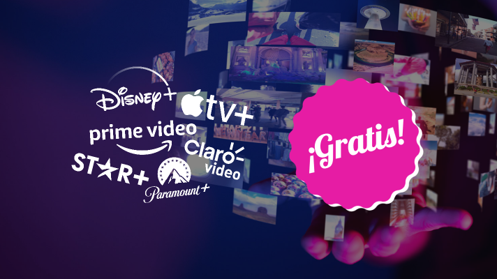 Como obtener servicios de streaming gratis