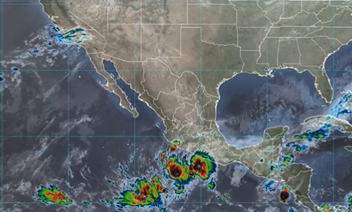 Se forma tormenta tropical «Roslyn» frente a las costas de Guerrero