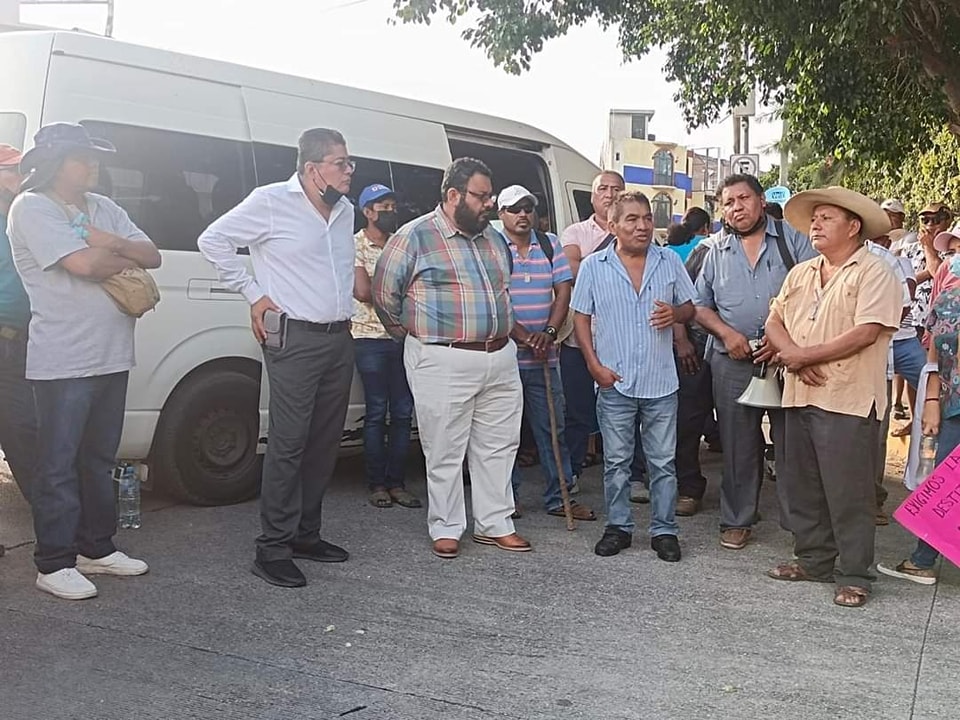 Integrantes de la UPOEG, retiran protestas en la capital del estado