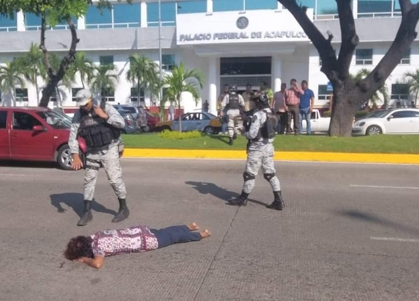 Atropellan a una mujer de la tercera edad en la avenida Costera Miguel Alemán, en Acapulco