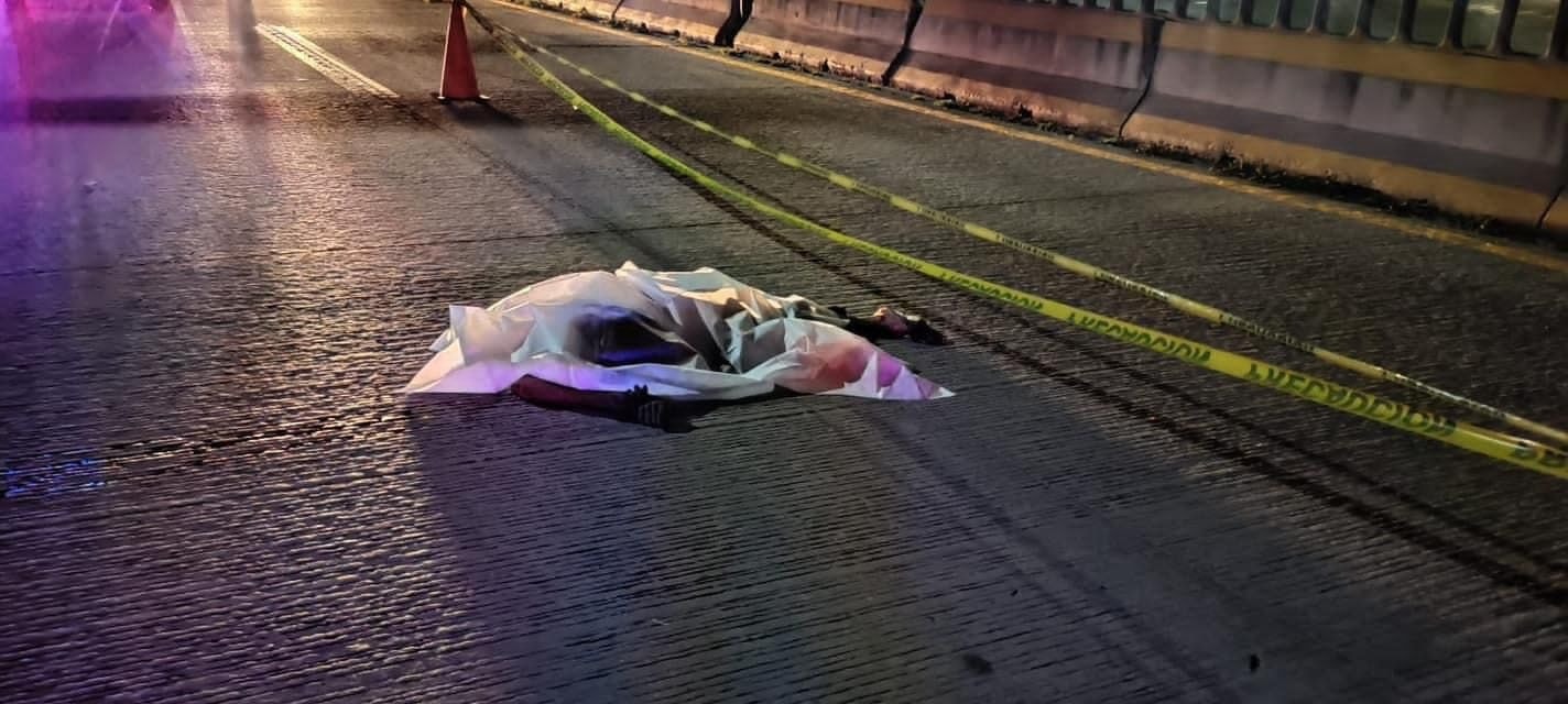 Muere hombre atropellado en la carretera de México-Acapulco en Chilpancingo, Guerrero