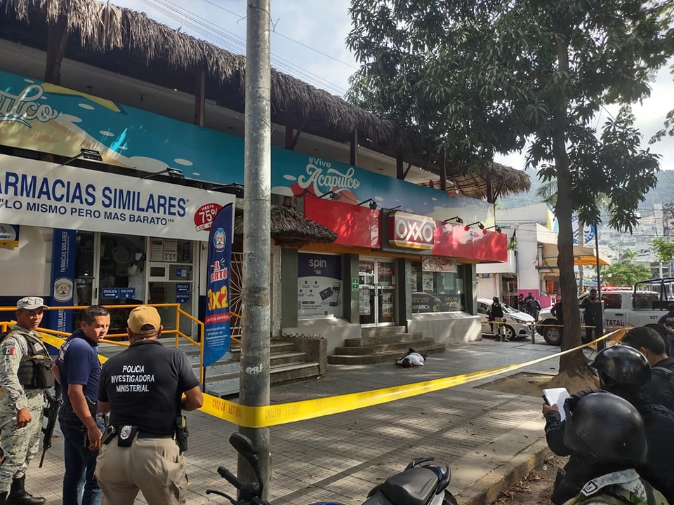 Asesinan a balazos a un hombre a unos metros de la Base Naval en Acapulco  