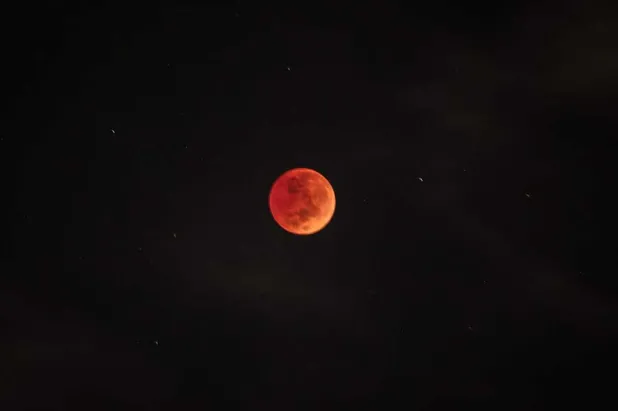 Así se vivió el eclipse lunar de noviembre 2022