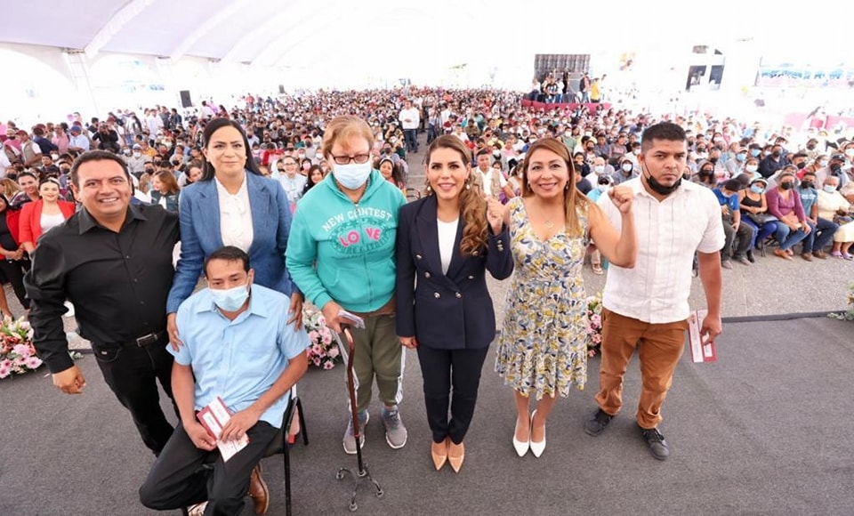Evelyn Salgado aporta más de 450 mdp de inversión anual en la Pensión Universal a Personas con Discapacidad