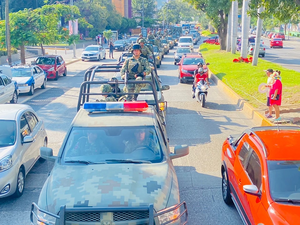 Llegan otros 200 efectivos del Ejército para reforzar la seguridad en Acapulco