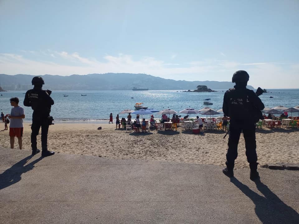 Refuerza la SSP Guerrero operativo por festejos del fin de año