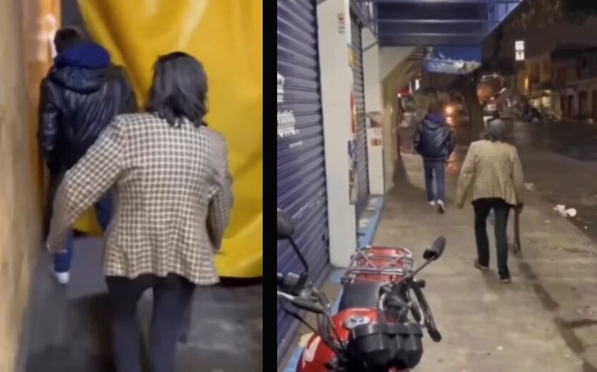 Viral en internet: señora saca a su hijo de un puesto de micheladas ¡a puro cinturonazo!