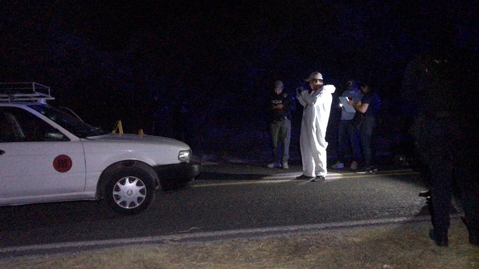 Matan a balazos a un taxista frente a pasajeros en El Naranjo, en Iguala