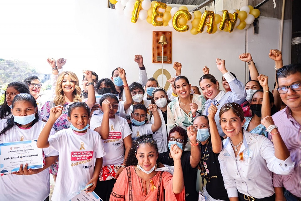DIF Guerrero conmemora el día contra el cáncer infantil en el IECAN
