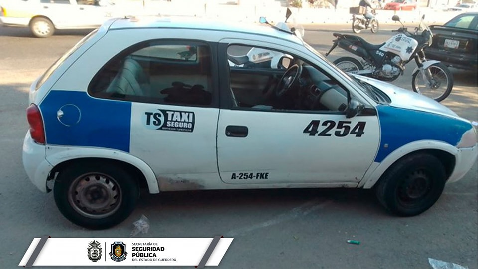 Recupera la Policía Estatal un vehículo en el municipio de Acapulco