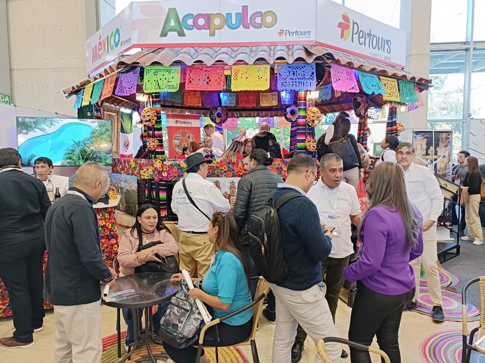 Stand de Acapulco uno de los más visitados por tour operadores en ANATO 2023
